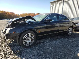 2005 Jaguar S-Type with VIN SAJWA01T75FN42833, listed as a Copart auction lot 77436524 with 161,119 mi miles and Salvage Title. Bid and sale history available at DreamBid. Image 1.