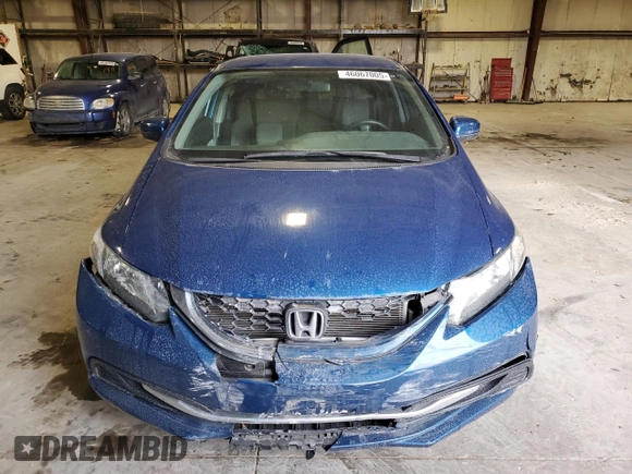 2015 Honda Civic Sedan LX with VIN 19XFB2F5XFE023658, listed as a Copart auction lot 46067005 with 103,221 mi miles and Salvage Title. Bid and sale history available at carsss.com. Image 5.