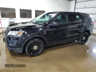 2017 Ford Police Interceptor Utility с VIN 1FM5K8AT5HGA62869, выставлен на аукционе Copart как лот 61285845 с пробегом 132 057 миль миль и Чистый • Clean title. История ставок и продаж доступна на DreamBid. Изображение 1.
