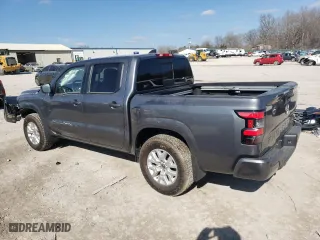 2024 Nissan Frontier SV with VIN 1N6ED1EJ5RN617375, listed as a Copart auction lot 43917035 with 27,090 mi miles and Salvage Title. Bid and sale history available at carsss.com. Image 2.