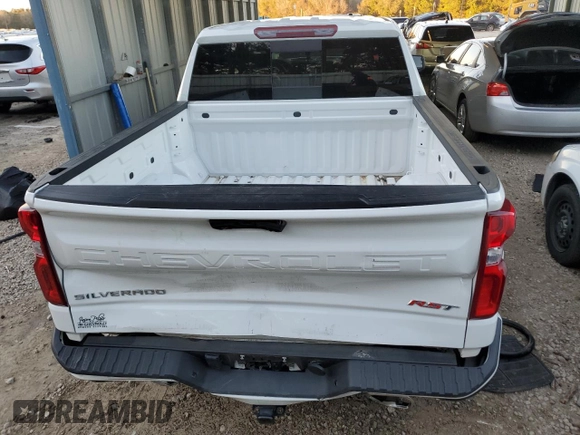 2024 Chevrolet Silverado 1500 RST with VIN 1GCUDEE84RZ202611, listed as a Copart auction lot 87651815 with 19,123 mi miles and Salvage Title. Bid and sale history available at carsss.com. Image 6.