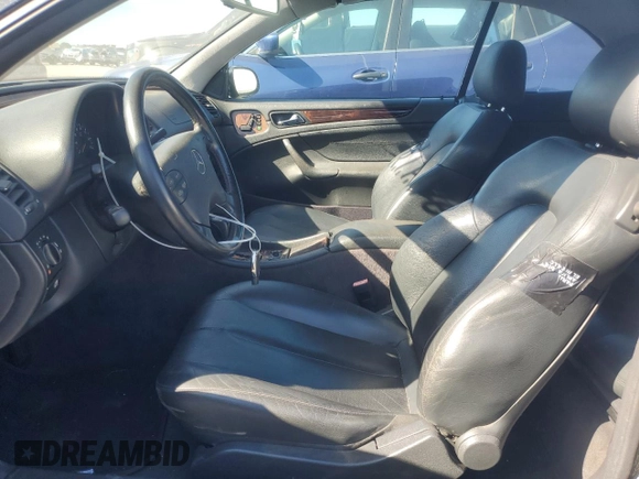2002 Mercedes-Benz CLK 320/430 with VIN WDBLK65G72T104615, listed as a Copart auction lot 75488114 with 125,136 mi miles and Clean Title. Bid and sale history available at DreamBid. Image 7.