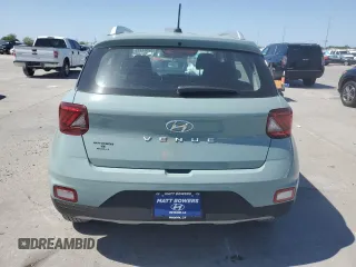 2025 Hyundai Venue SEL z VIN KMHRC8A39SU365676, wystawiony jako Copart lot #52551335 z przebiegiem 447 mil mil oraz Szkoda całkowita • Salvage title. Historia ofert i sprzedaży dostępna na DreamBid. Obrazek 6.