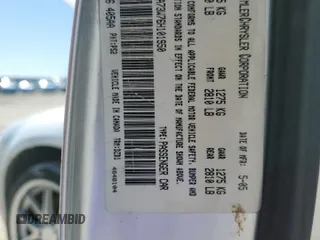 2006 Chrysler 300 C SRT8 with VIN 2C3KA73W76H101950, listed as a Copart auction lot 48501125 with 144,696 mi miles and Salvage Title. Bid and sale history available at carsss.com. Image 14.