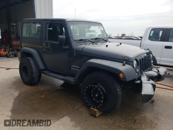 2017 Jeep Wrangler Sport with VIN 1C4AJWAGXHL540496, listed as a Copart auction lot 50692705 with 115,042 mi miles and Salvage Title. Bid and sale history available at DreamBid. Image 4.