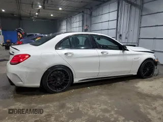 2016 Mercedes-Benz C 63 S AMG z VIN 55SWF8HB7GU098273, wystawiony jako Copart lot #86781954 z przebiegiem 107 642 mil mil oraz Szkoda całkowita • Salvage title. Historia ofert i sprzedaży dostępna na DreamBid. Obrazek 3.
