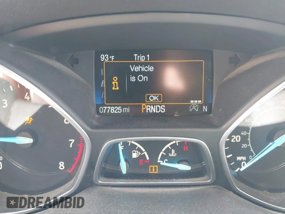 2018 Ford Escape Titanium with VIN 1FMCU0J96JUD58854, listed as a IAAI auction lot 42590609 with 77,825 mi miles and . Bid and sale history available at DreamBid. Image 15.