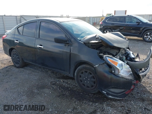 2016 Nissan Versa S Plus with VIN 3N1CN7AP3GL823475, listed as a IAAI auction lot 41453503 with 144,626 mi miles. Bid and sale history available at carsss.com. Image 1.