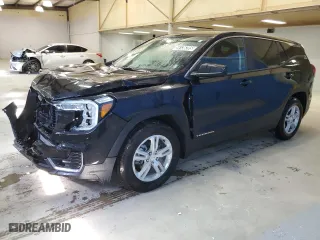 2024 GMC Terrain SLE with VIN 3GKALMEG4RL371756, listed as a Copart auction lot 54136285 with 18,706 mi miles and Clean Title. Bid and sale history available at carsss.com. Image 1.