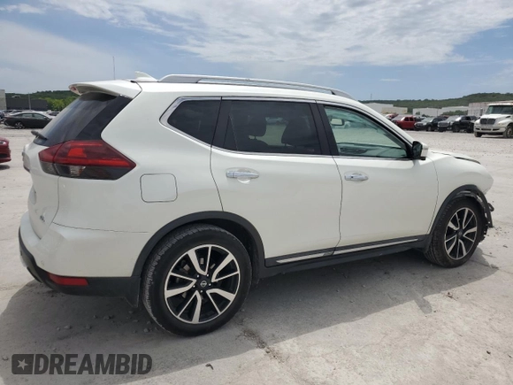 2020 Nissan Rogue S with VIN 5N1AT2MT2LC769769, listed as a Copart auction lot 57358605 with 57,960 mi miles and Salvage title. Bid and sale history available at DreamBid. Image 3.