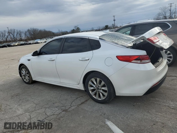 2016 Kia Optima LX z VIN 5XXGT4L37GG060658, wystawiony jako Copart lot #45288575 z przebiegiem Nie podano mil oraz Nie do naprawy • Non repairable. Historia ofert i sprzedaży dostępna na DreamBid. Obrazek 2.