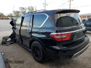 2022 Nissan Armada SV with VIN JN8AY2AC2N9161538, listed as a Copart auction lot 85223554 with Not Provided miles and Non Repairable. Bid and sale history available at carsss.com. Image 2.