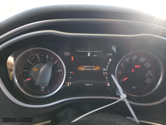 2016 Dodge Challenger SXT with VIN 2C3CDZAG4GH301432, listed as a Copart auction lot 74877564 with 116,427 mi miles and Salvage Title. Bid and sale history available at carsss.com. Image 9.