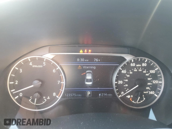 2020 Nissan Altima S with VIN 1N4BL4BV0LC225138, listed as a Copart auction lot 57967035 with 123,575 mi miles and Salvage title. Bid and sale history available at DreamBid. Image 9.