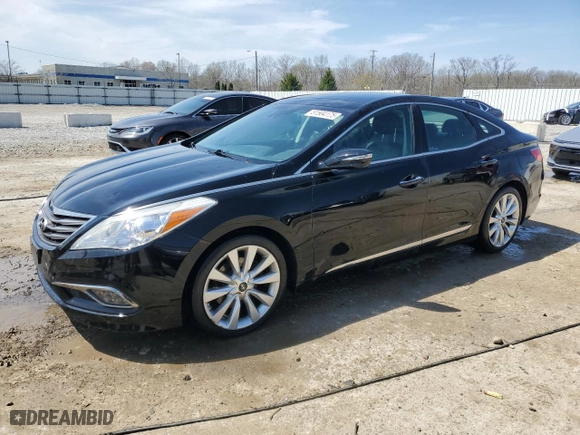 2015 Hyundai Azera Limited with VIN KMHFH4JG8FA482981, listed as a Copart auction lot 51504175 with 145,670 mi miles and Salvage Title. Bid and sale history available at carsss.com. Image 1.