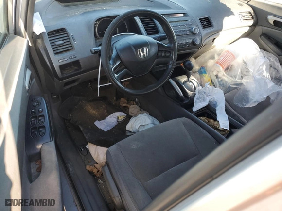 2007 Honda Civic Sdn LX with VIN 1HGFA16507L111352, listed as a Copart auction lot 41507465 with 157,570 mi miles and Salvage Title. Bid and sale history available at carsss.com. Image 8.