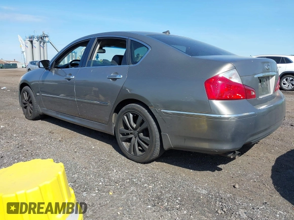 2008 Infiniti M with VIN JNKAY01F88M651508, listed as a IAAI auction lot 42159200 with 180,228 mi miles. Bid and sale history available at carsss.com. Image 3.