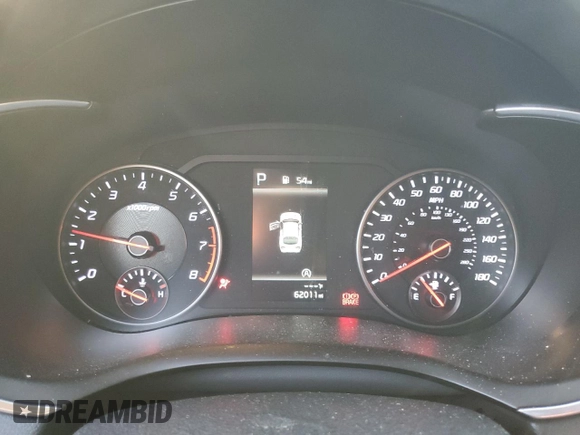 2022 Kia Stinger GT1 with VIN KNAE45LC3N6111026, listed as a Copart auction lot 85894634 with 62,011 mi miles and Salvage Title. Bid and sale history available at DreamBid. Image 9.