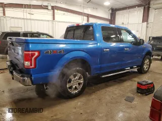 2015 Ford F-150 XLT with VIN 1FTEW1EG8FKE57927, listed as a Copart auction lot 51476255 with 134,332 mi miles and Clean Title. Bid and sale history available at carsss.com. Image 3.