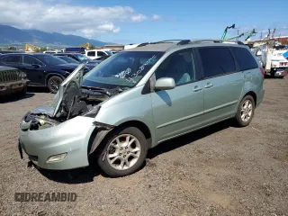 2006 Toyota Sienna XLE with VIN 5TDZA22C46S560990, listed as a Copart auction lot 43089095 with 0 mi miles and Salvage Title. Bid and sale history available at carsss.com. Image 1.