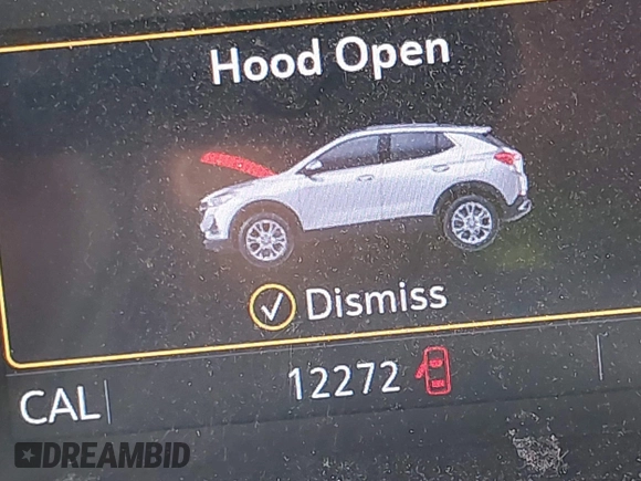 2023 Buick Encore GX Preferred with VIN KL4MMBS23PB034586, listed as a IAAI auction lot 42342330 with 12,272 mi miles and . Bid and sale history available at DreamBid. Image 15.