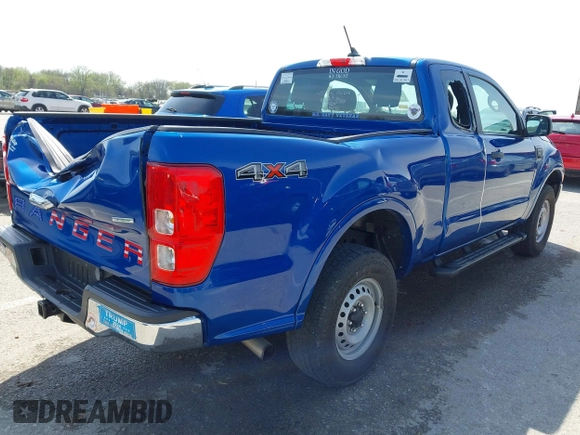 2019 Ford Ranger XL with VIN 1FTER1FH1KLA86936, listed as a IAAI auction lot 41911105 with 60,692 mi miles and . Bid and sale history available at DreamBid. Image 4.