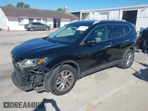 2015 Nissan Rogue SL with VIN 5N1AT2MT6FC755975, listed as a IAAI auction lot 41816748 with 141,648 mi miles. Bid and sale history available at carsss.com. Image 18.