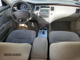 2006 Hyundai Azera SE with VIN KMHFC46F96A072558, listed as a Copart auction lot 57644625 with 156,743 mi miles and Salvage title. Bid and sale history available at DreamBid. Image 8.