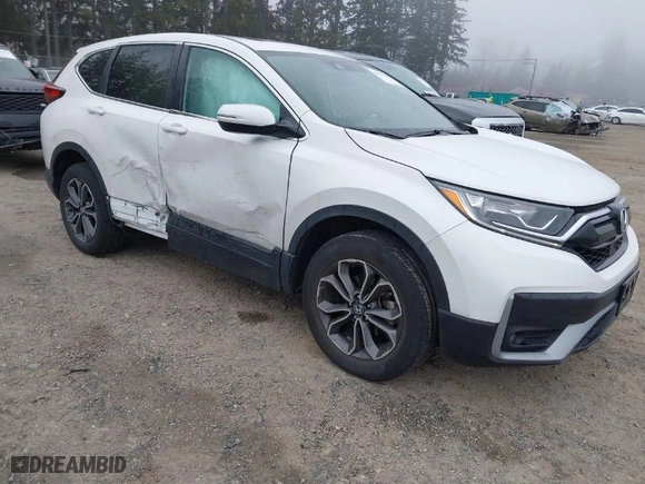 2020 Honda CR-V EX-L with VIN 5J6RW2H87LA005989, listed as a IAAI auction lot 41891166 with 32,446 mi miles. Bid and sale history available at carsss.com. Image 1.