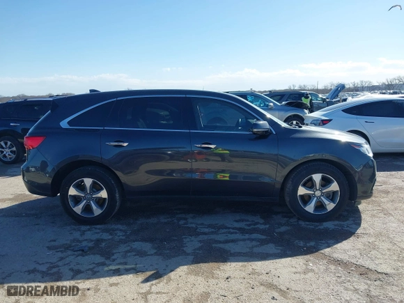2016 Acura MDX with VIN 5FRYD4H24GB021643, listed as a IAAI auction lot 41704780 with 87,954 mi miles. Bid and sale history available at carsss.com. Image 13.