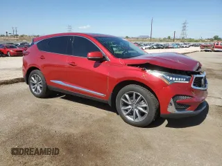 2020 Acura RDX Technology with VIN 5J8TC1H56LL004343, listed as a Copart auction lot 65466585 with 98,952 mi miles and Salvage title. Bid and sale history available at DreamBid. Image 4.