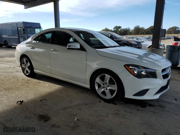 2016 Mercedes-Benz CLA with VIN WDDSJ4EB2GN350918, listed as a Copart auction lot 47234475 with 80,498 mi miles and Salvage Title. Bid and sale history available at carsss.com. Image 4.