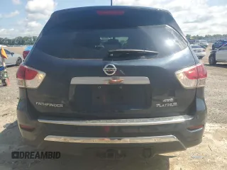2015 Nissan Pathfinder SL with VIN 5N1AR2MM1FC705282, listed as a Copart auction lot 61608575 with 140,407 mi miles and Clean title. Bid and sale history available at DreamBid. Image 6.