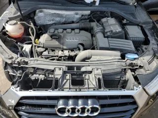 2018 Audi Q3 Premium Plus with VIN WA1JCCFS6JR032240, listed as a Copart auction lot 48233765 with 76,273 mi miles and Salvage Title. Bid and sale history available at carsss.com. Image 12.