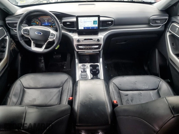 2022 Ford Explorer XLT with VIN 1FMSK8DH9NGA56904, listed as a Copart auction lot 47222185 with 64,161 mi miles and Salvage Title. Bid and sale history available at DreamBid. Image 8.
