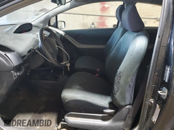 2007 Toyota Yaris with VIN JTDJT923875084427, listed as a Copart auction lot 52620615 with 152,526 mi miles and Non Repairable. Bid and sale history available at carsss.com. Image 7.