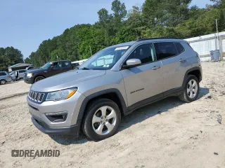 2019 Jeep Compass Latitude с VIN 3C4NJDBB3KT847058, выставлен на аукционе Copart как лот 60698065 с пробегом 90 687 миль миль и Списание • Salvage title. История ставок и продаж доступна на DreamBid. Изображение 1.