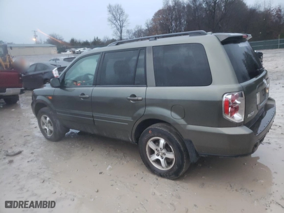 2006 Honda Pilot EX-L with VIN 5FNYF185X6B027661, listed as a Copart auction lot 85725354 with 171,748 mi miles and Salvage Title. Bid and sale history available at carsss.com. Image 2.