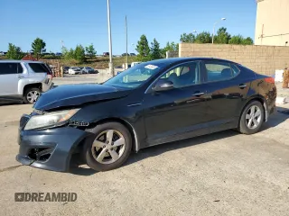 2015 Kia Optima LX with VIN 5XXGM4A72FG448057, listed as a Copart auction lot 61436035 with 238,795 mi miles and Salvage title. Bid and sale history available at DreamBid. Image 1.