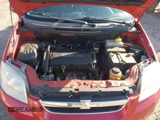 2010 Chevrolet Aveo 1LT with VIN KL1TD5DE5AB097407, listed as a IAAI auction lot 42005256 with 156,440 mi miles and . Bid and sale history available at DreamBid. Image 10.
