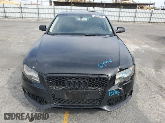 2010 Audi A4 Premium Plus z VIN WAUEFAFLXAN047470, wystawiony jako Copart lot #58994225 z przebiegiem 155 851 mil mil oraz Szkoda całkowita • Salvage title. Historia ofert i sprzedaży dostępna na DreamBid. Obrazek 5.