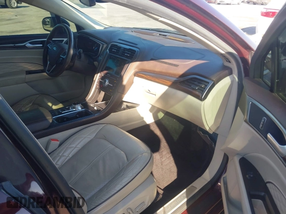 2017 Ford Fusion Titanium with VIN 3FA6P0K96HR137401, listed as a IAAI auction lot 41762567 with 95,958 mi miles. Bid and sale history available at carsss.com. Image 5.