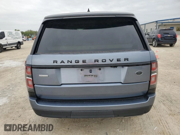 2018 Land Rover Range Rover z VIN SALGS5RE8JA507544, wystawiony jako Copart lot #48494155 z przebiegiem 96 628 mil mil oraz Czysty tytuł • Clean title. Historia ofert i sprzedaży dostępna na DreamBid. Obrazek 6.