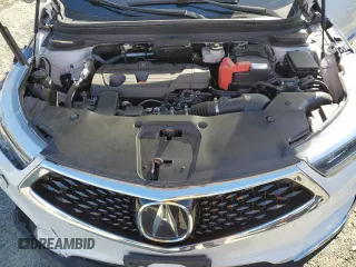 2021 Acura RDX Technology with VIN 5J8TC1H52ML013932, listed as a Copart auction lot 45125215 with 35,703 mi miles and Salvage title. Bid and sale history available at DreamBid. Image 12.
