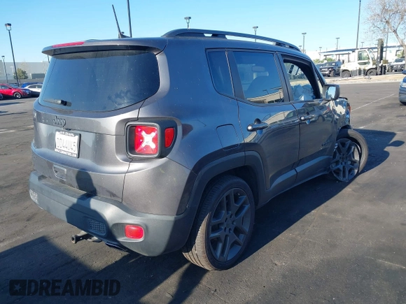 2021 Jeep Renegade Latitude z VIN ZACNJDBB2MPM79995, wystawiony jako IAAI lot #42009880 z przebiegiem 62 038 mil mil oraz . Historia ofert i sprzedaży dostępna na DreamBid. Obrazek 4.