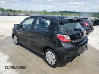 2024 Mitsubishi Mirage ES z VIN ML32AUHJ8RH019830, wystawiony jako Copart lot #58523095 z przebiegiem 6 862 mil mil oraz Czysty tytuł • Clean title. Historia ofert i sprzedaży dostępna na DreamBid. Obrazek 2.