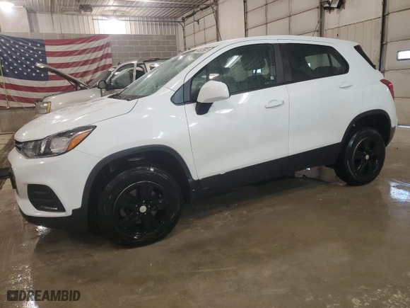 2018 Chevrolet Trax LS with VIN KL7CJNSB2JB575645, listed as a Copart auction lot 42975415 with 134,881 mi miles and Clean Title. Bid and sale history available at carsss.com. Image 1.