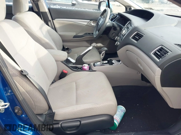 2013 Honda Civic EX with VIN 19XFB2F89DE251299, listed as a IAAI auction lot 41593767 with Not Provided miles and . Bid and sale history available at DreamBid. Image 5.