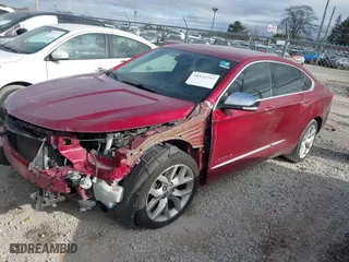 2018 Chevrolet Impala Premier with VIN 2G1125S30J9160625, listed as a IAAI auction lot 38112753 with 121,144 mi miles. Bid and sale history available at carsss.com. Image 2.