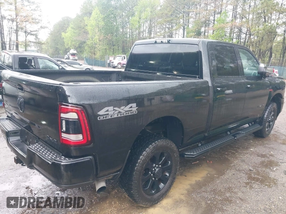 2020 Ram 2500 Big Horn with VIN 3C6UR5DL6LG205855, listed as a IAAI auction lot 41953846 with 70,955 mi miles. Bid and sale history available at carsss.com. Image 4.